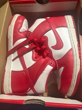 Boys Nike dunks high top